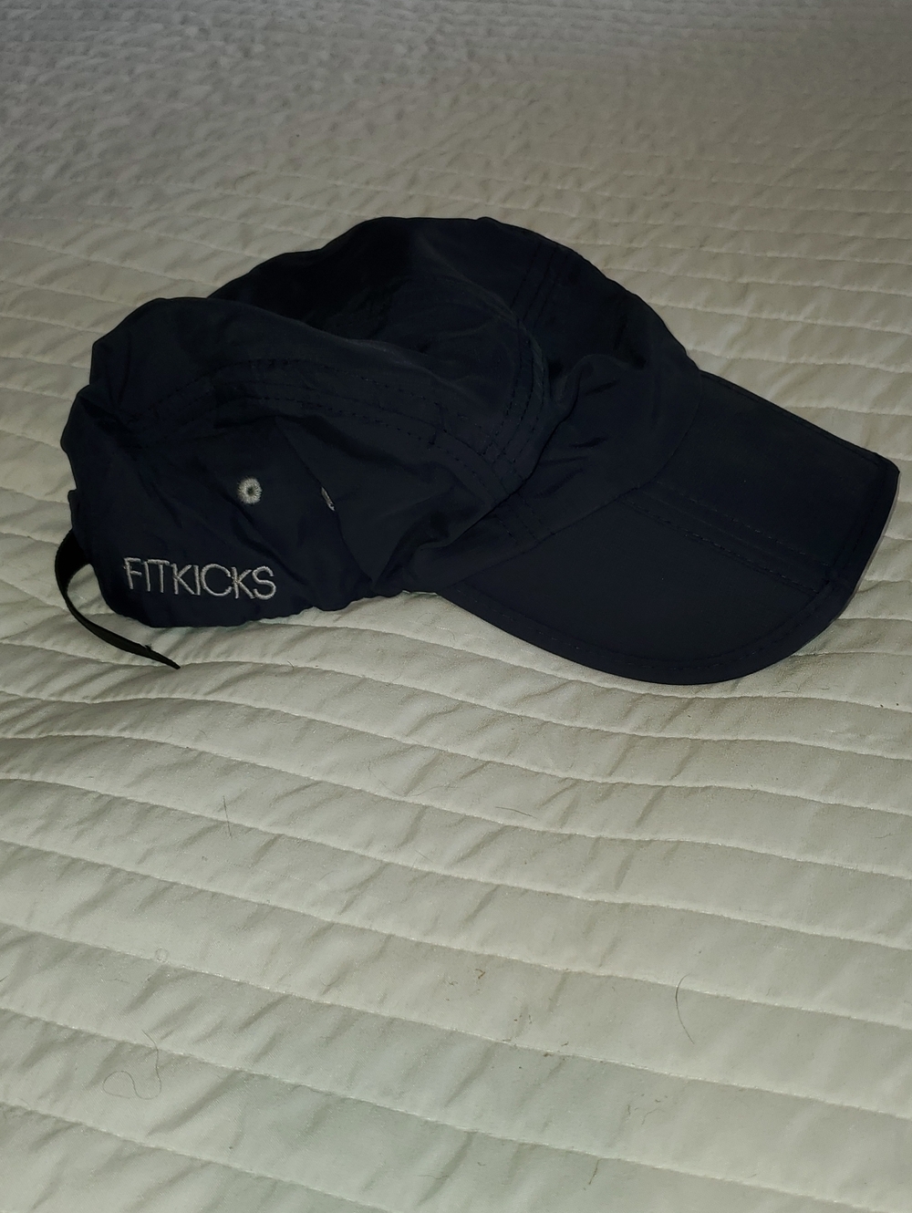 FitKicks Blue Foldable Performance Cap